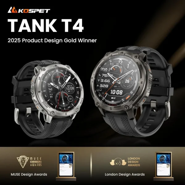 KOSPET TANK T4 Smartwatch best price in Bangladesh